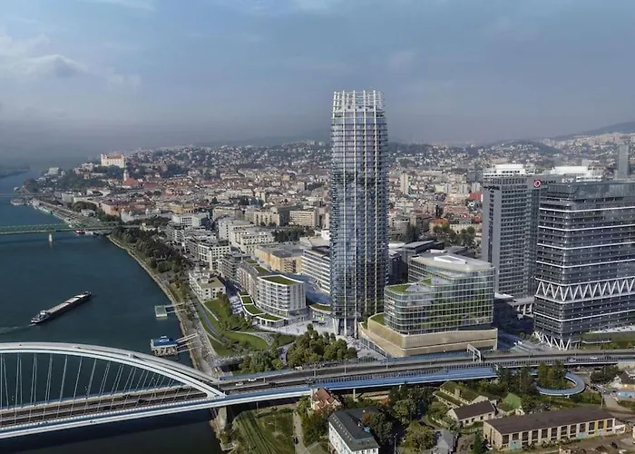 Eurovea Tower - Luxury In Heaven ブラチスラヴァ